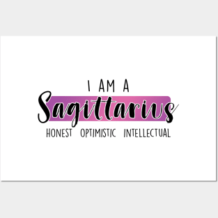 I am a Sagittarius Posters and Art